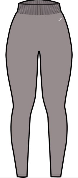 Gymshark Everyday Seamless Leggings — Espresso Brown