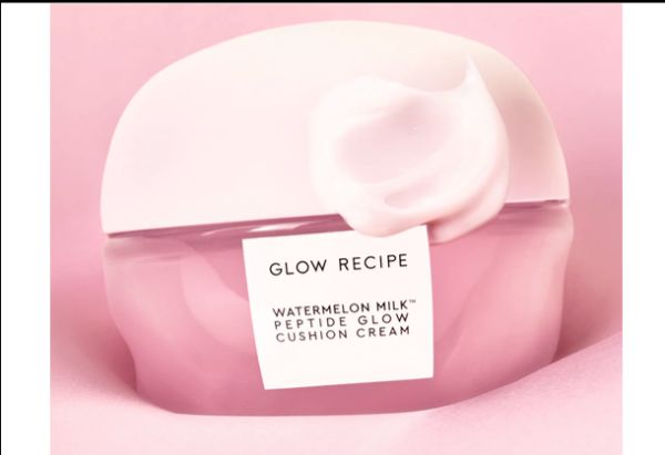 Watermelon Milk Peptide Cushion Cream Refillable Moisturizer
